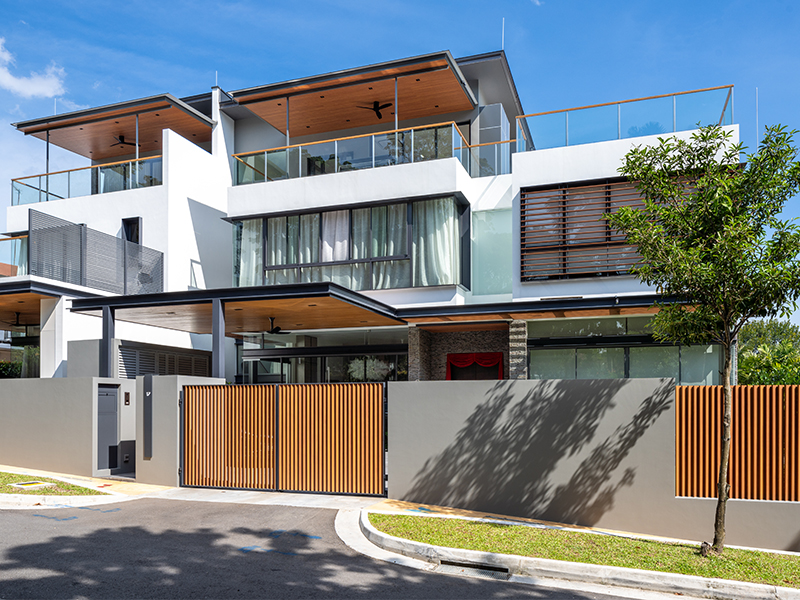 mount sinai cres, singapore, decoral, wood effect on aluminium, wood effect, natura, nature, wood, building, architecture