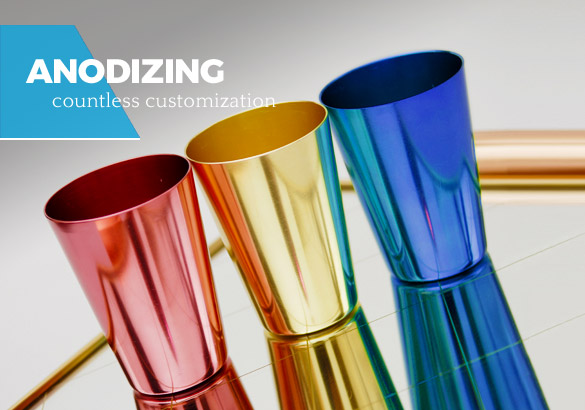 anodizing, aesthetic surface finishes, aluminium finishes
