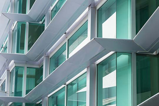infissi moderni in alluminio verniciato