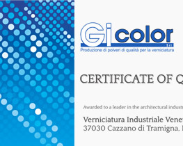 certificato applicatore polveri gicolor, certificazione applicatore