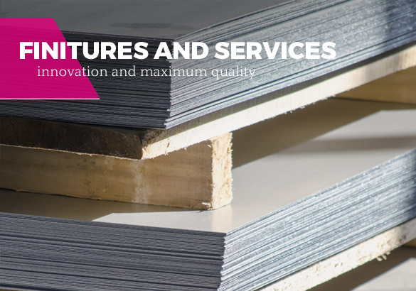 aluminium sheets, finitures for aluminium sheets