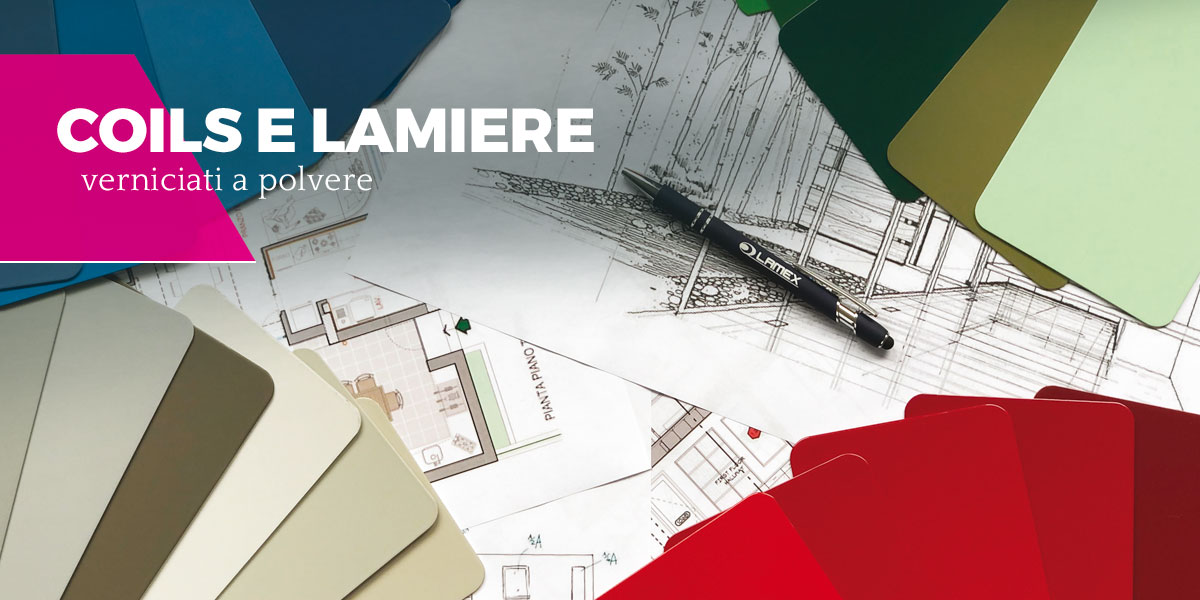 Coils e lamiere preverniciate in alluminio