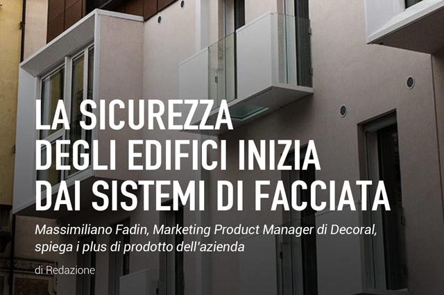 sicurezza edifici, facciate ventilate sicure