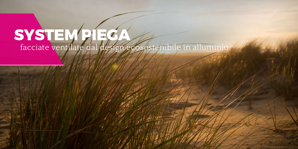 system piega sistema facciate ventilate