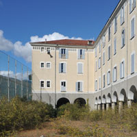 il cortile inferiore ante lavori