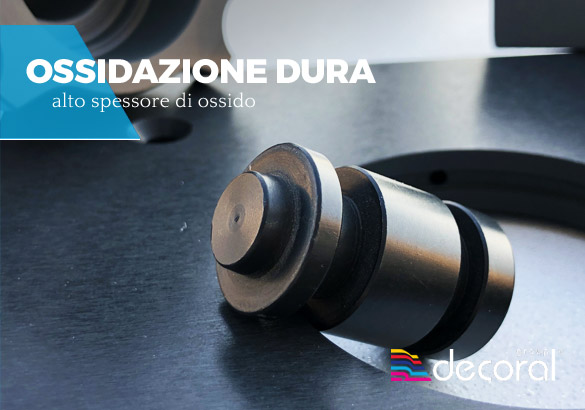 ossidazione dura a spessore, ossido duro, ossidazione alluminio