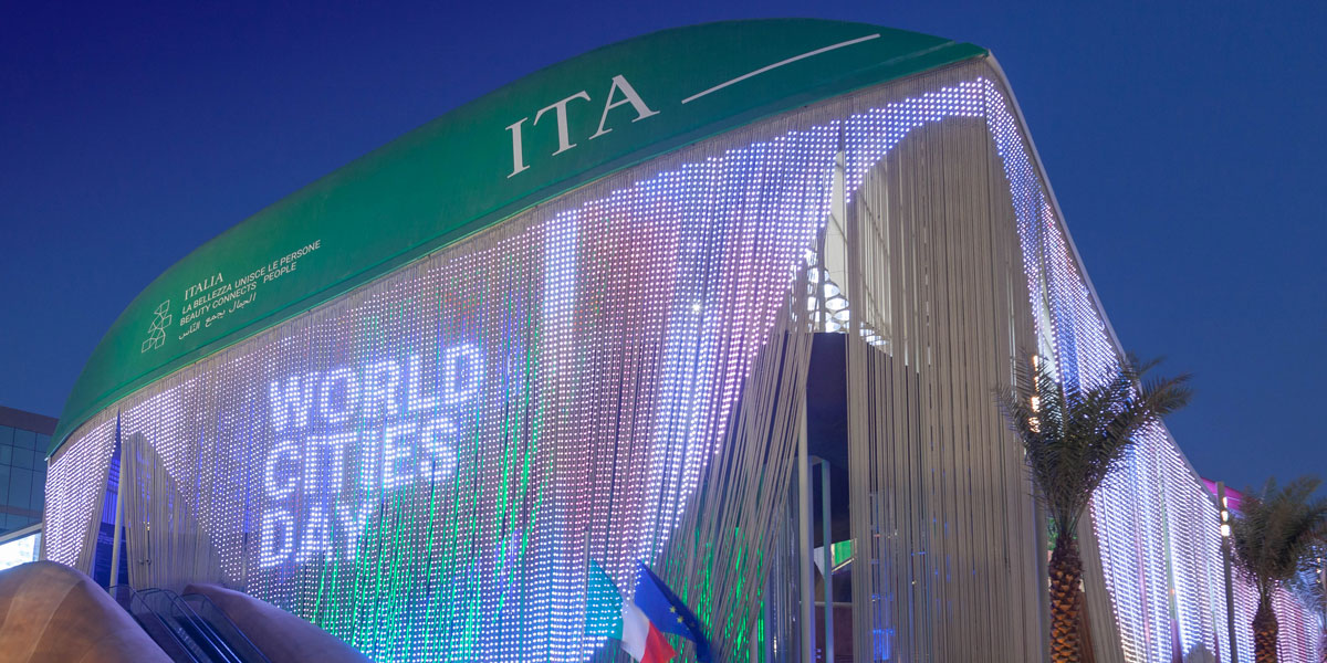 Avete visto il Padiglione Italia a Expo Dubai 2020?