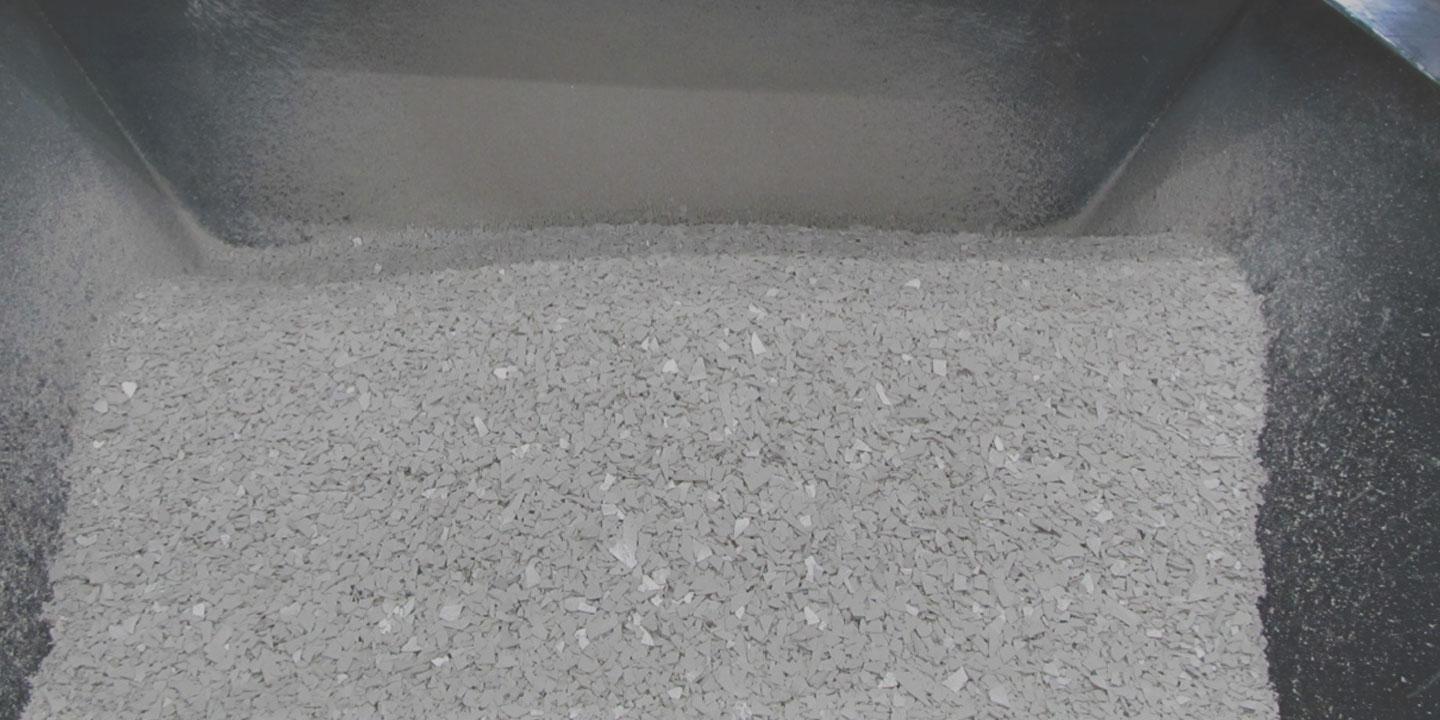 Production of coating powder